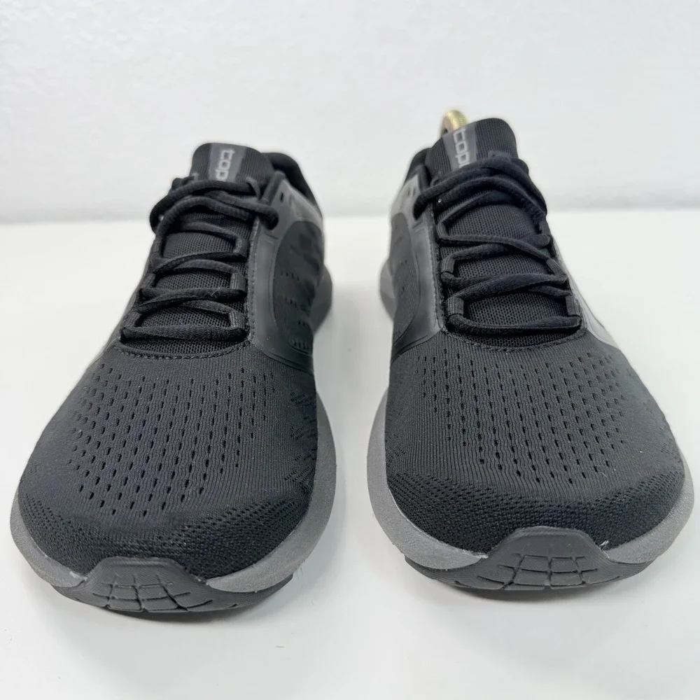 Topo Athletics ST-5 Black Gray Athletic Running Sneakers Men's Size 8.5